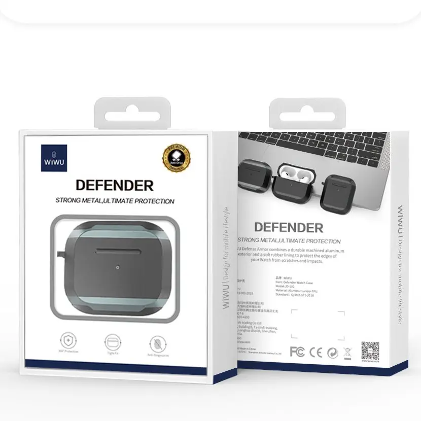AirPods Pro Koruyucu Kılıf, MagSafe Uyumlu Anti Shock - Wiwu JD-102 Defender