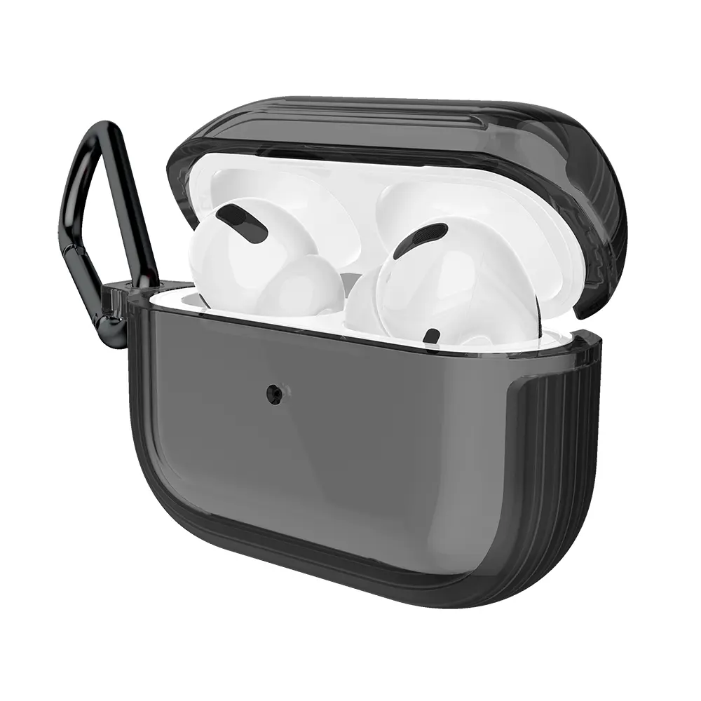 AirPods Pro Askı Aparatlı Şeffaf Kulaklık Kılıfı - Raptic Clear