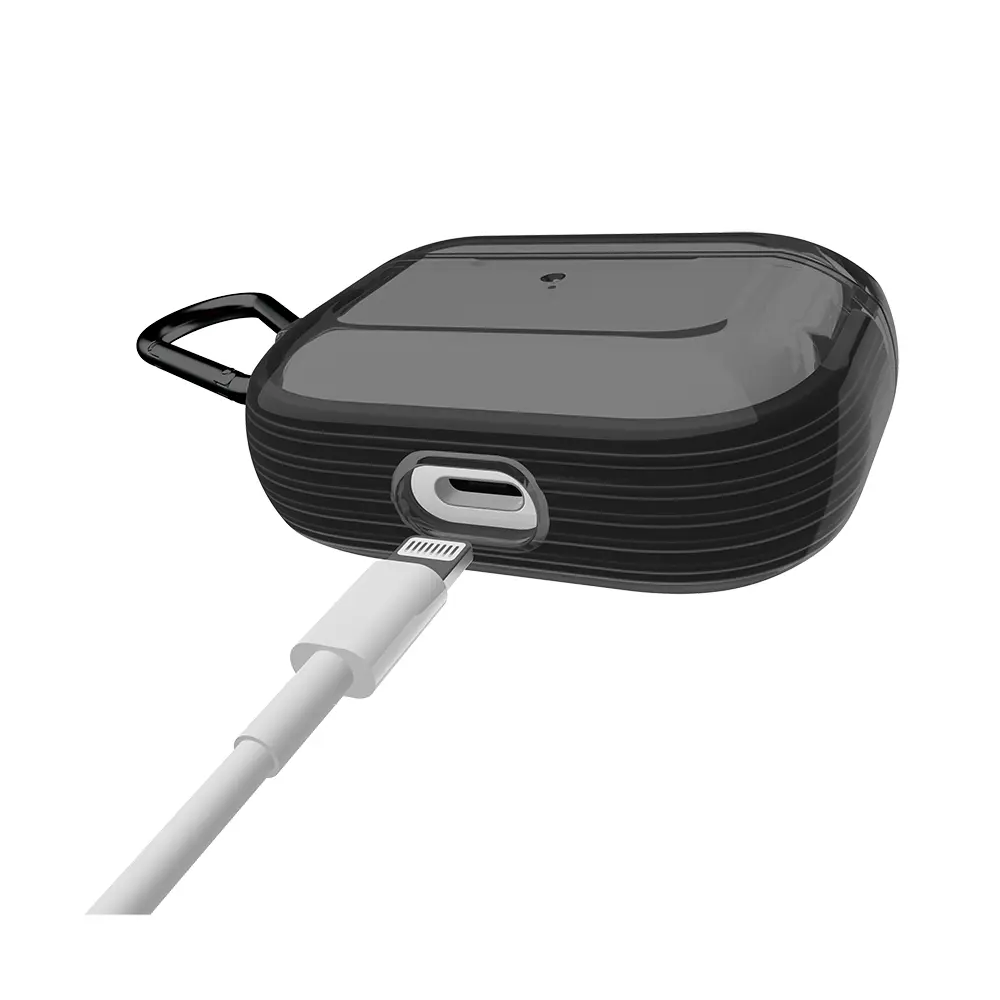 AirPods Pro Askı Aparatlı Şeffaf Kulaklık Kılıfı - Raptic Clear