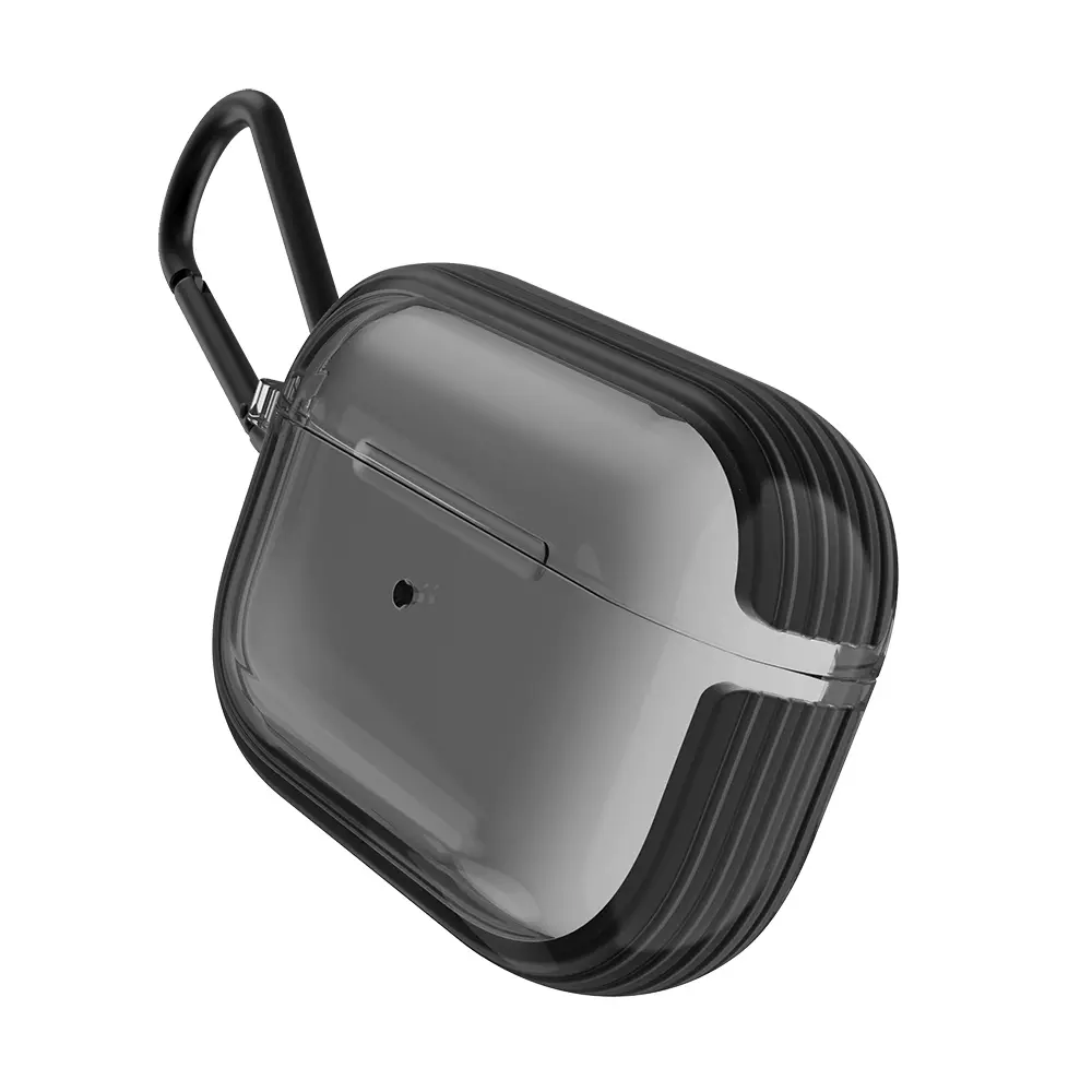 AirPods Pro Askı Aparatlı Şeffaf Kulaklık Kılıfı - Raptic Clear