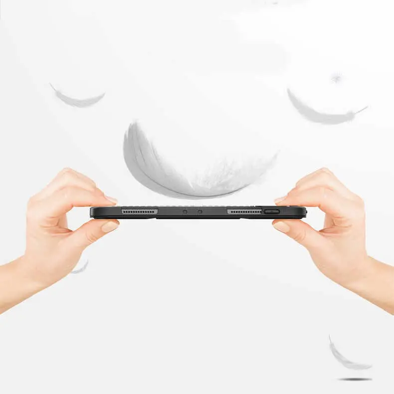 iPad 10.2" (9. Nesil) Uyku Modlu PU Deri Tablet Kılıfı - Wlons