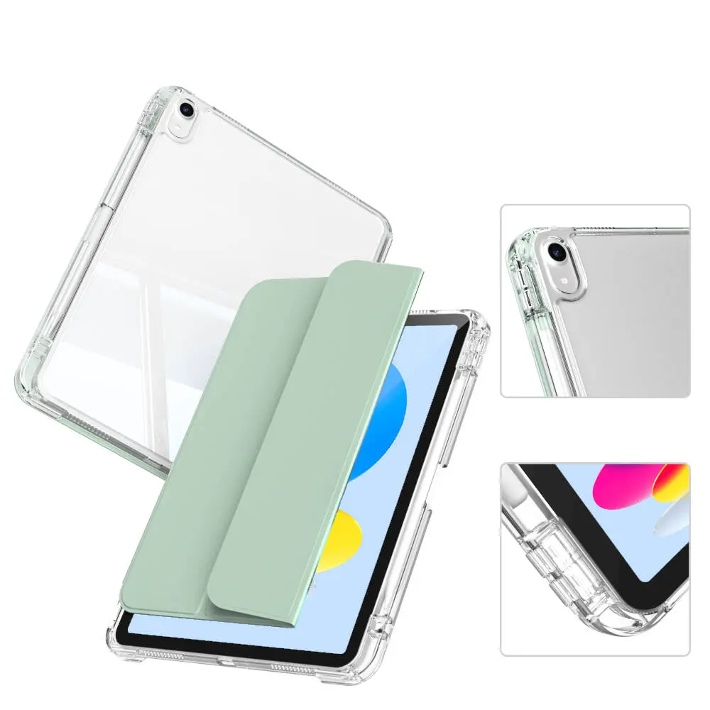 iPad 10.9" (10. Nesil) Manyetik Ayrılabilen Kılıf - Zore Sliding