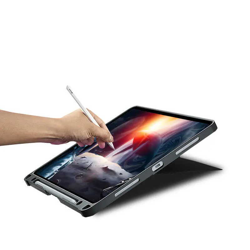 iPad Air 10.9 2020 Klavyeli Standlı Kılıf - Wiwu Mag Touch