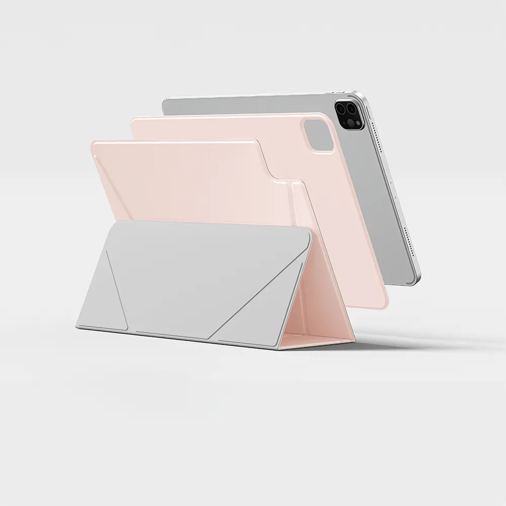 iPad Air 11" (M3) Katlanabilir Manyetik Standlı Kılıf - Amazingthing Matte Pro Mag Folio