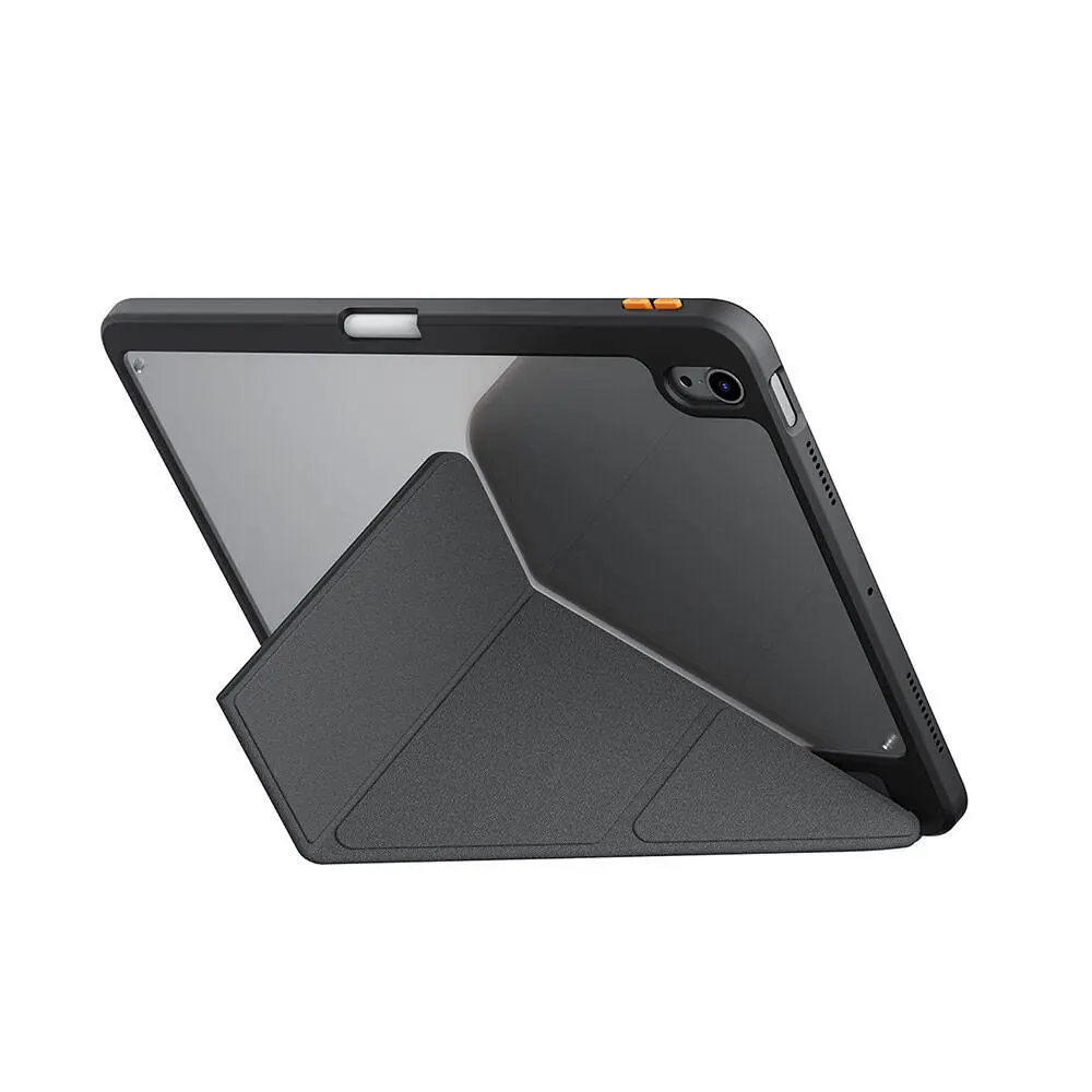 iPad Air 11" (M3) Standlı Şeffaf Arka Kapaklı Kılıf - Skinarma Gamma