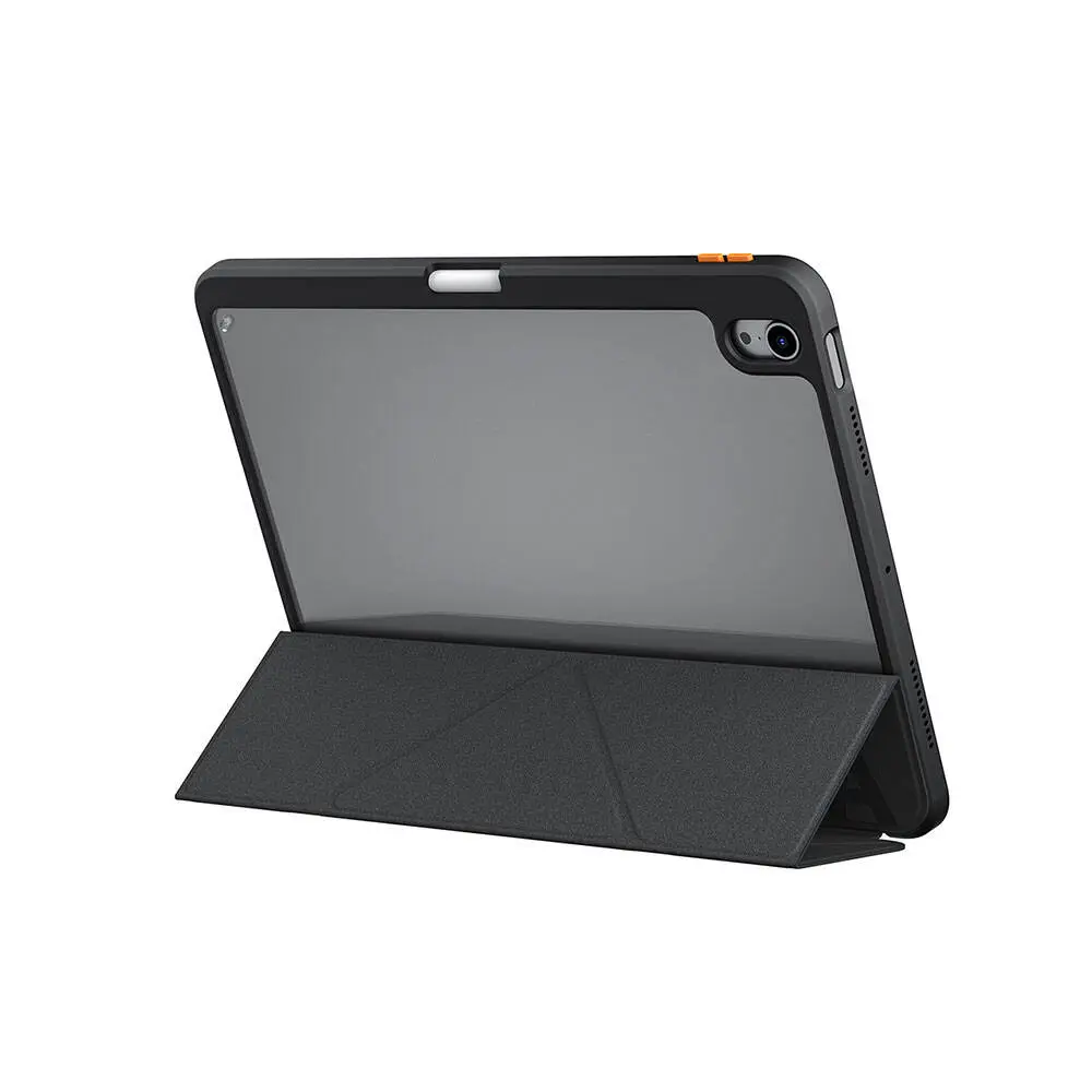 iPad Air 11" (M3) Standlı Şeffaf Arka Kapaklı Kılıf - Skinarma Gamma