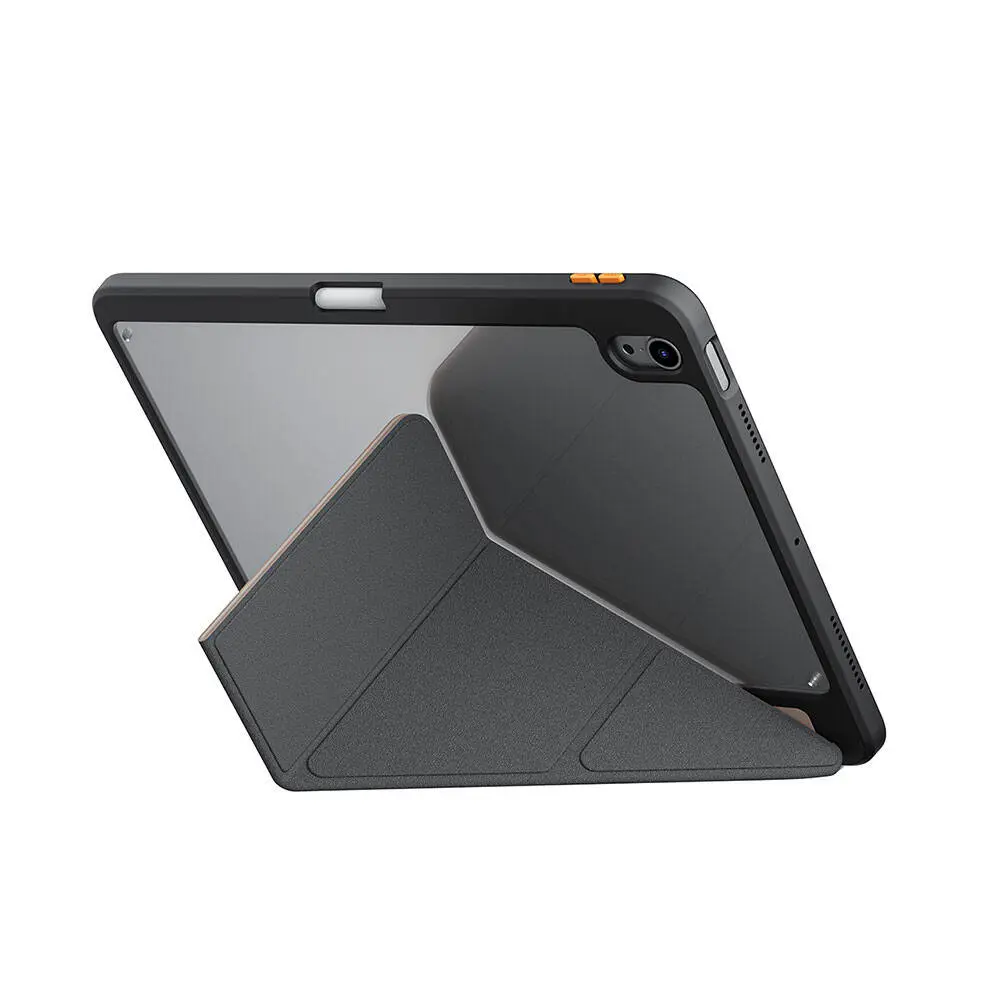 iPad Air 11" (M3) Standlı Şeffaf Arka Kapaklı Kılıf - Skinarma Gamma