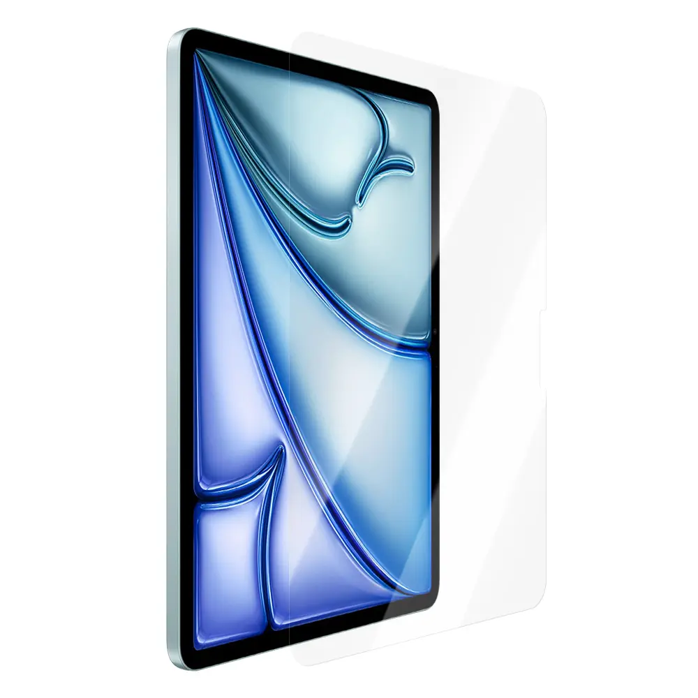 iPad Air 13" (M2) Temperli Cam Ekran Koruyucu - CaseWorld Steel Shield