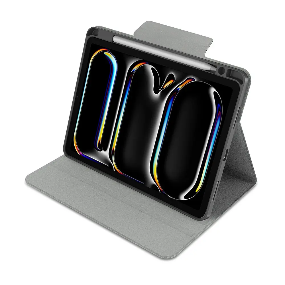 iPad Air 13" (M2) Ayrılabilir Kalem Bölmeli Standlı Kılıf - Raptic Spin Detachable Folio