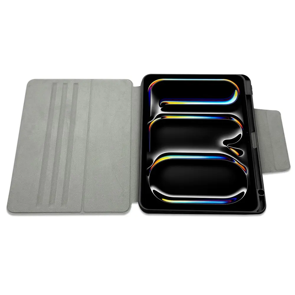 iPad Air 13" (M2) Ayrılabilir Kalem Bölmeli Standlı Kılıf - Raptic Spin Detachable Folio