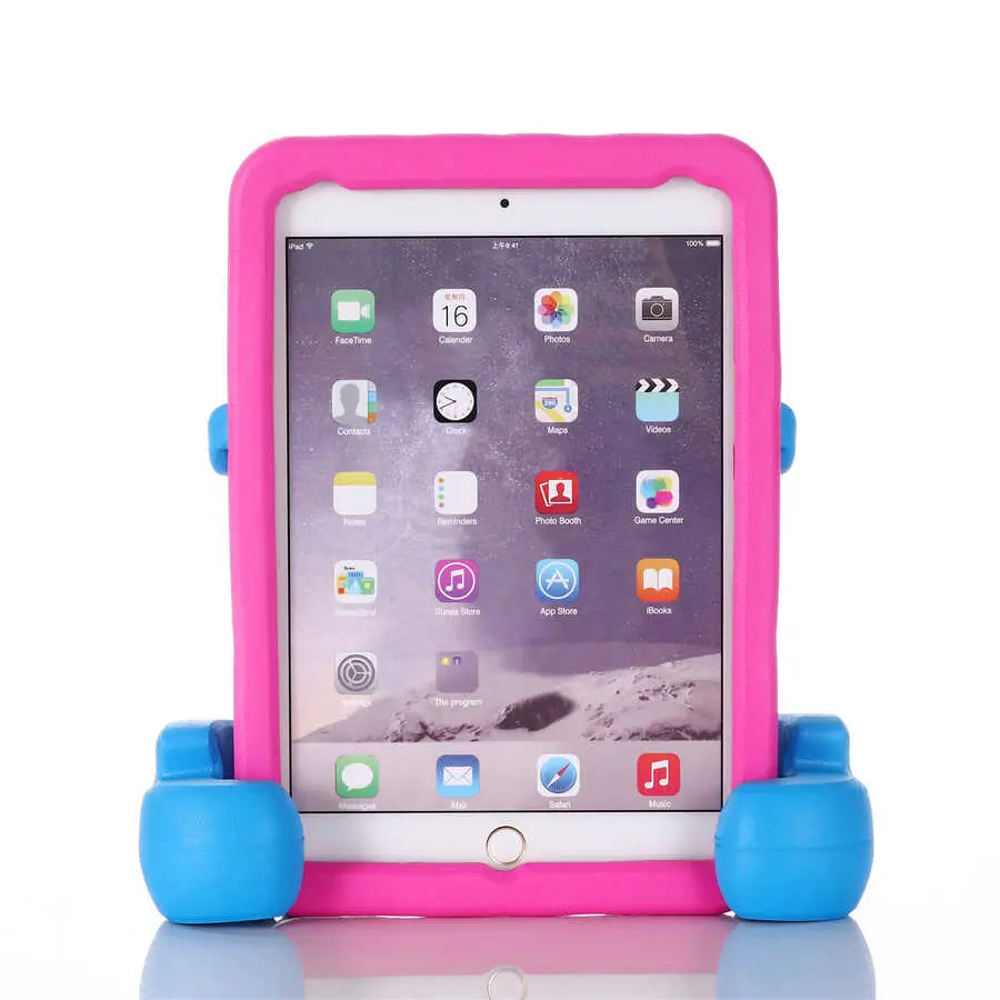 iPad Mini 4 Standlı Silikon Tablet Kılıfı - Zore Eva Boxer
