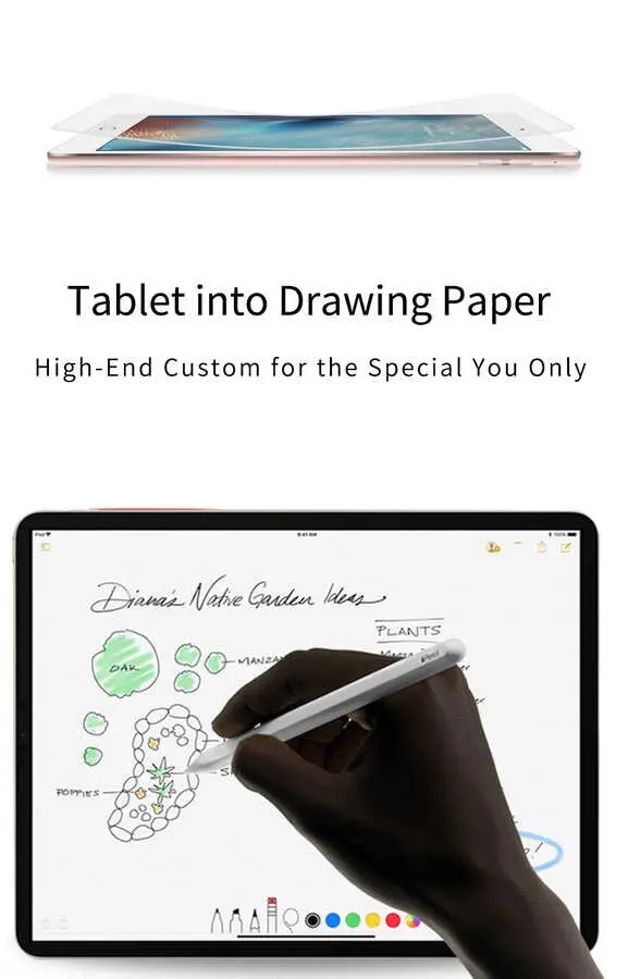 iPad Mini 6. Nesil Kağıt Hisli Ekran Koruyucu - Wiwu iPaper Like