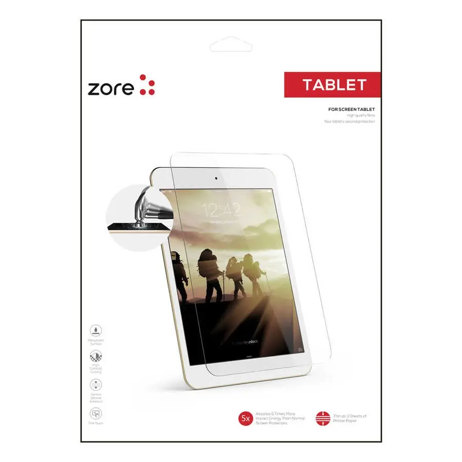 iPad Pro 11" (1. Nesil) Nano Cam Ekran Koruyucu - Zore Blue