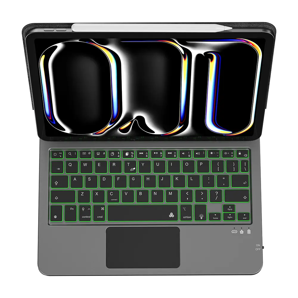 iPad Pro 11 2021 (3. Nesil) Klavyeli Standlı Kılıf - Wiwu MK-003