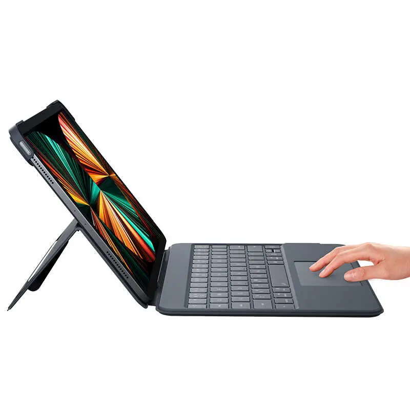 iPad Pro 11" (4. Nesil) Kablosuz Klavyeli Kılıf, Trackpadli - Benks KB01