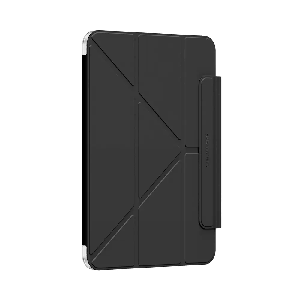 iPad Pro 11" (M4) Katlanabilir Standlı Kalem Bölmeli Kılıf - Amazingthing Minimal Mag