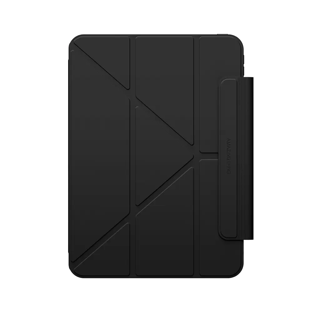 iPad Pro 11" (M4) Katlanabilir Standlı Kalem Bölmeli Kılıf - Amazingthing Minimal Mag