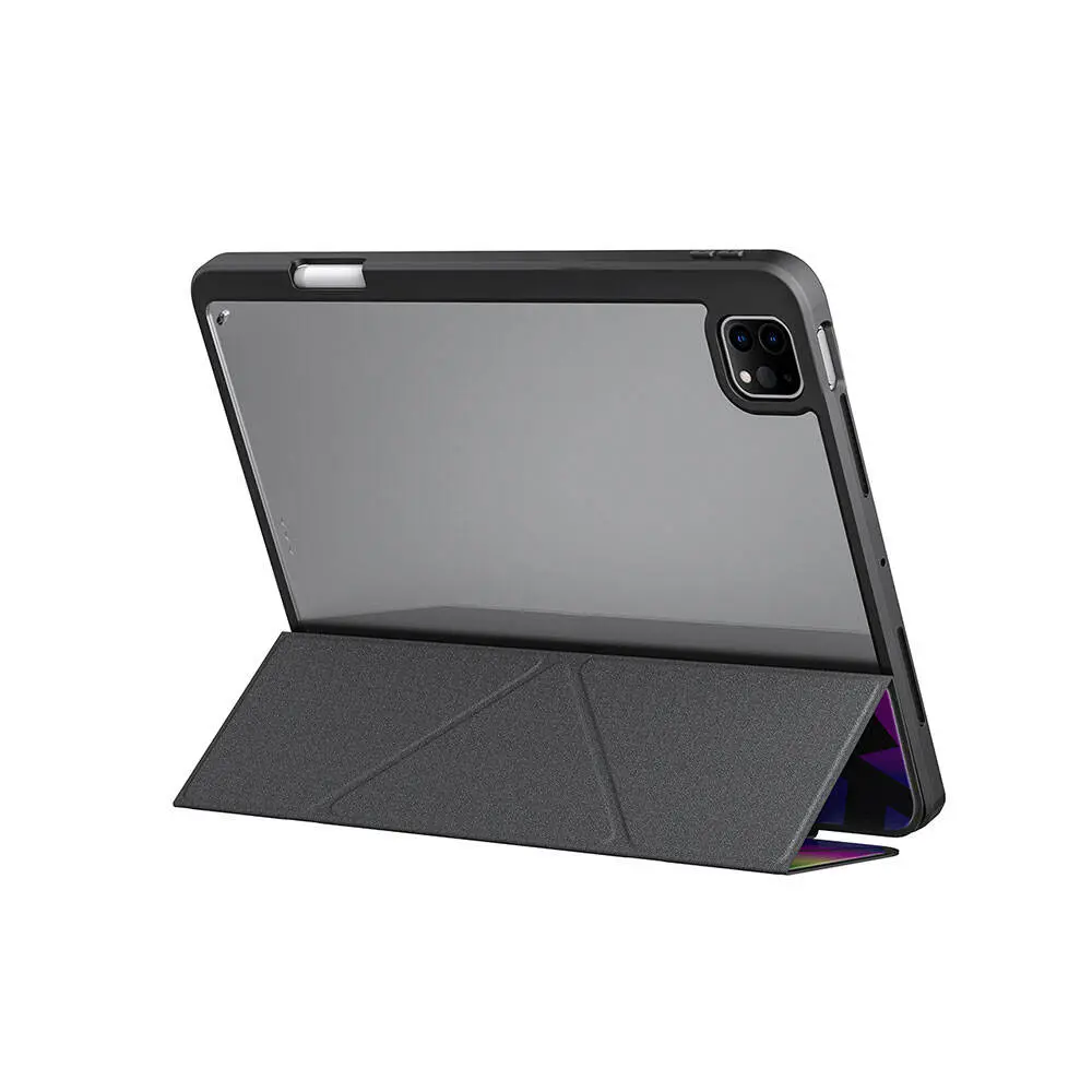 iPad Pro 11 inç (M4) Şeffaf Arka Magnetik Kılıf - Skinarma Kira Kobai