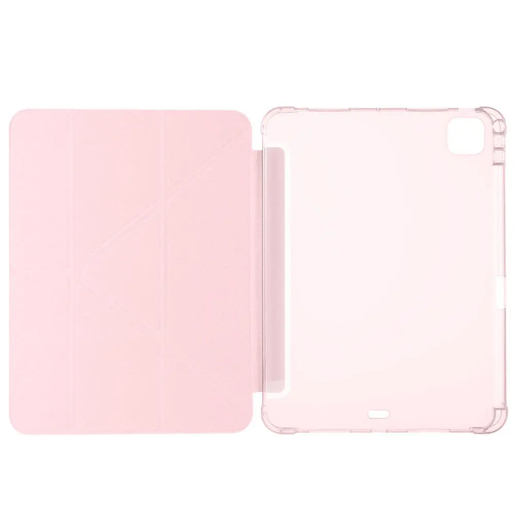 iPad Pro 11" (M4) Kalem Bölmeli Standlı Kılıf - Zore Tri Folding