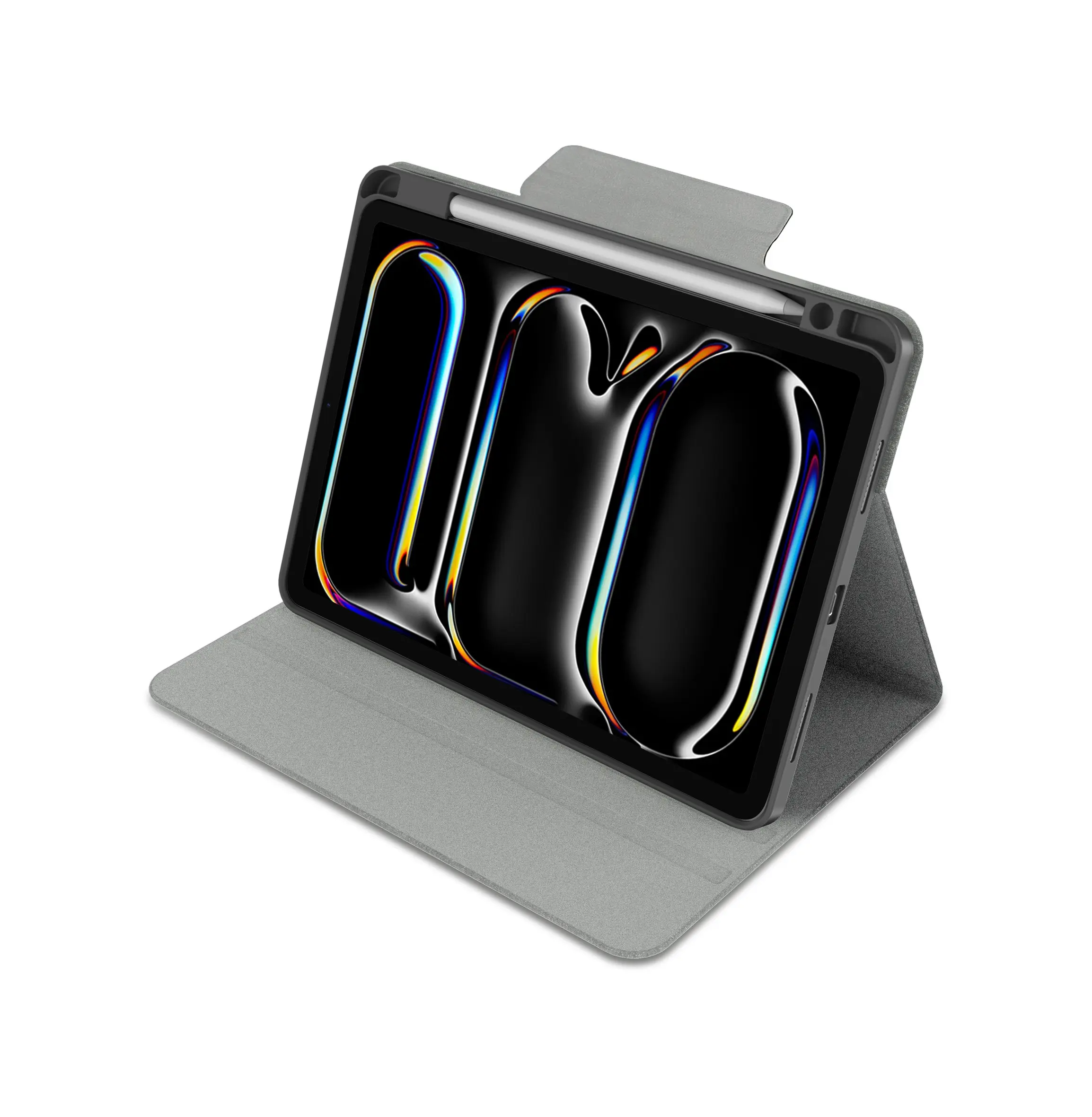 iPad Pro 11 (M4) Ayrılabilir Kalem Bölmeli Standlı Kılıf - Raptic Spin Detachable Folio