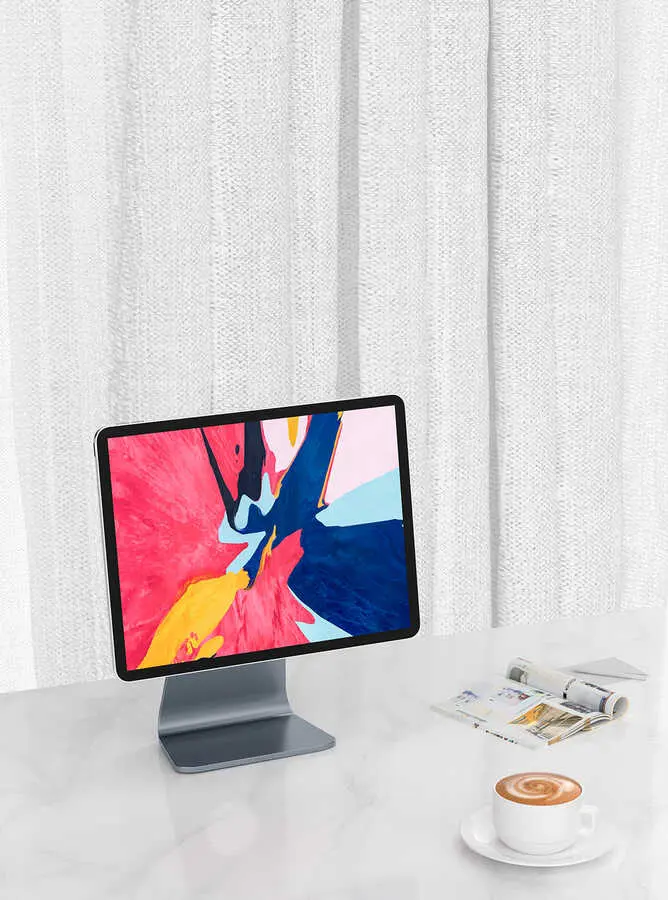iPad Pro 12.9 inç Masaüstü Tablet Standı - Wiwu ZM309