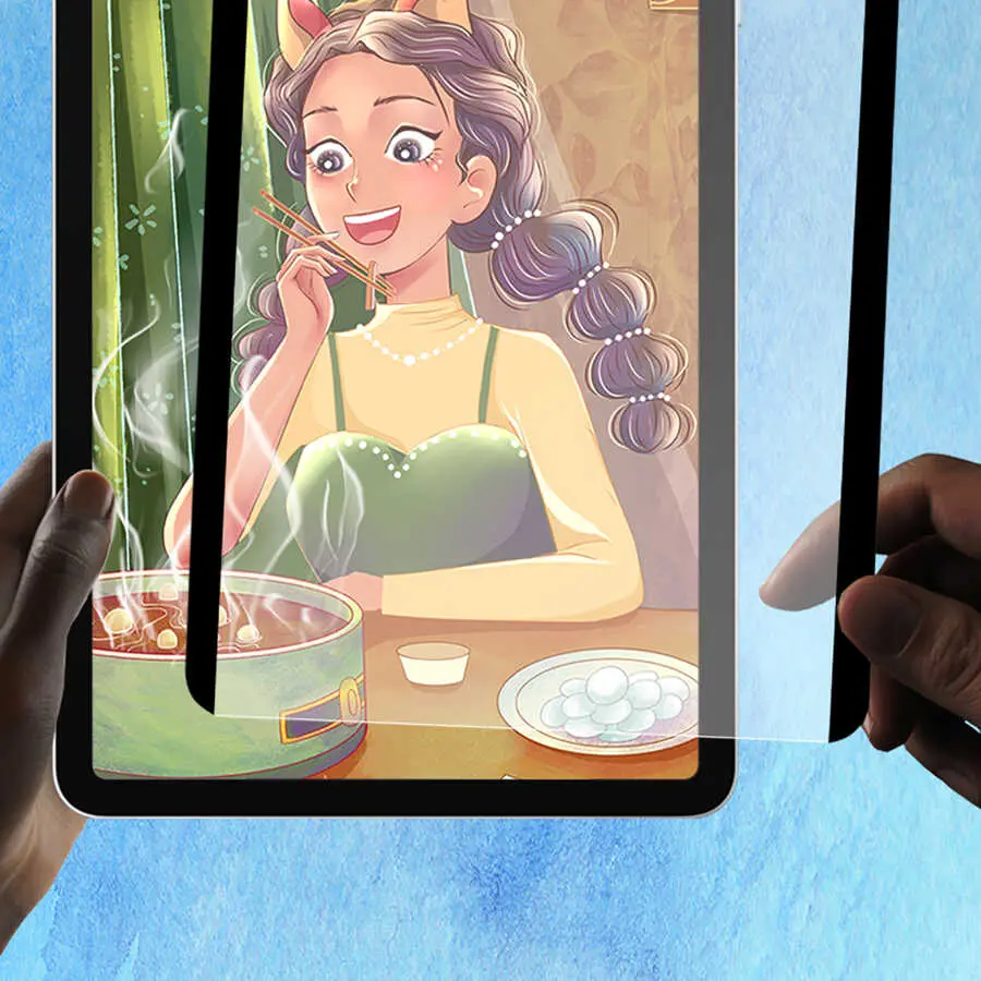 iPad Pro 12.9 inç (4. Nesil) Manyetik Çıkarılabilir Ekran Koruyucu - Wiwu