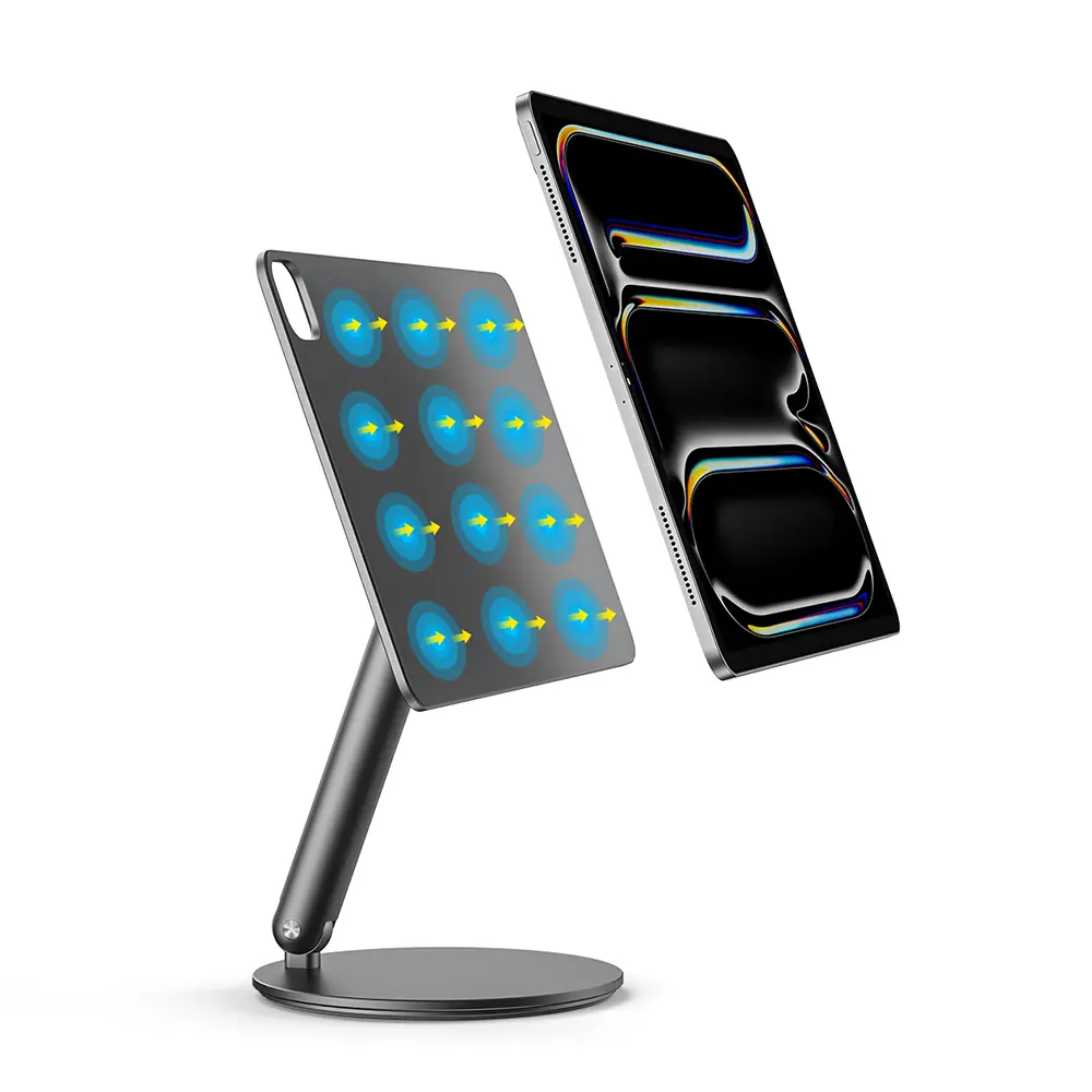 iPad Pro 12.9" (6. Nesil) 360° Dönebilen Manyetik Tablet Standı - Wiwu ZM-310