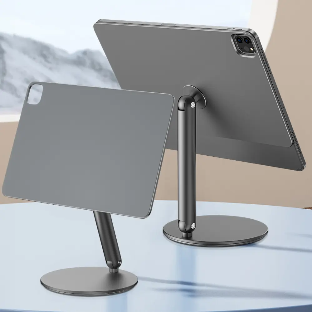 iPad Pro 12.9" (6. Nesil) 360° Dönebilen Manyetik Tablet Standı - Wiwu ZM-310