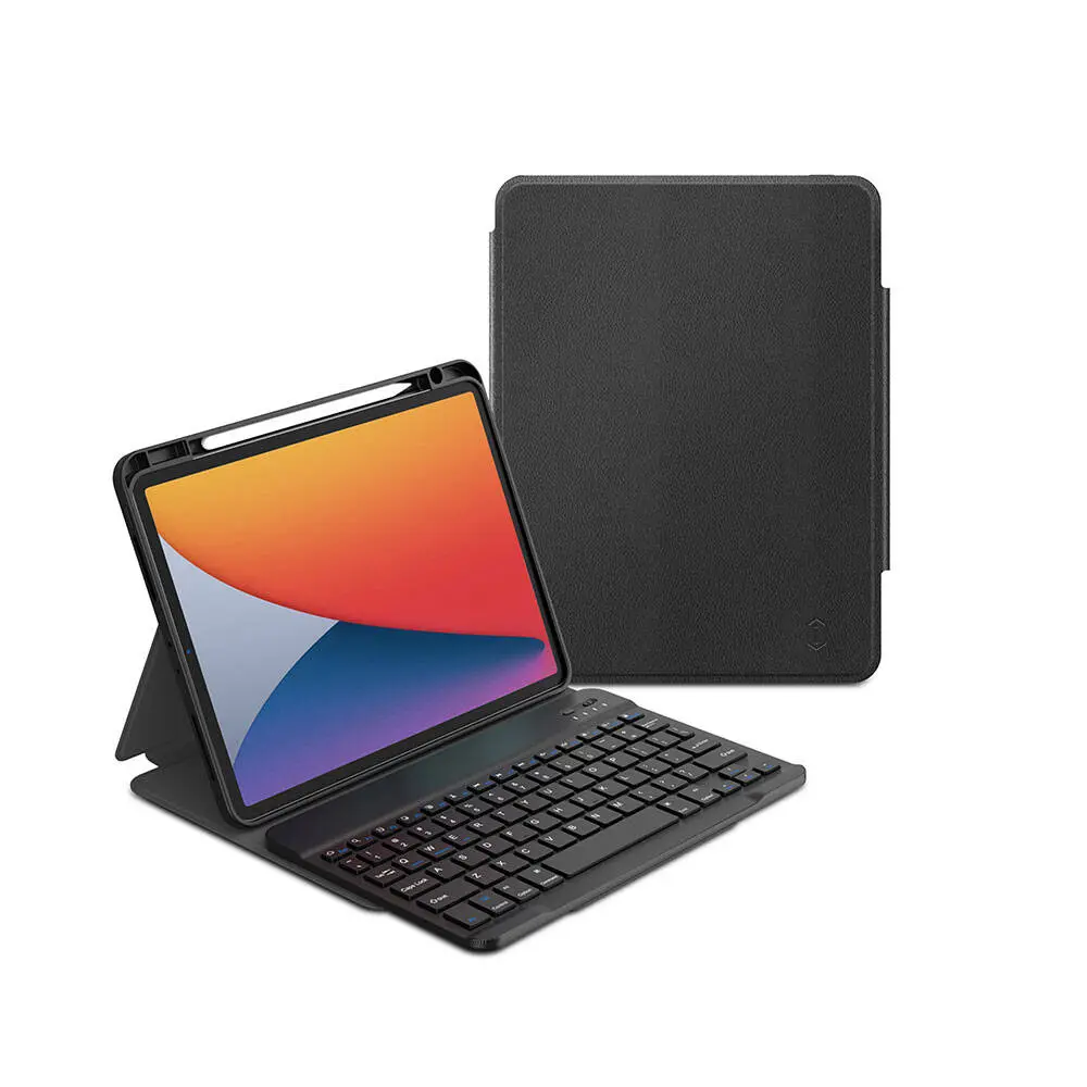 iPad Pro 13 inç (M4) Klavyeli Kılıf, Gizli Kalem Bölmeli - Wiwu Protective