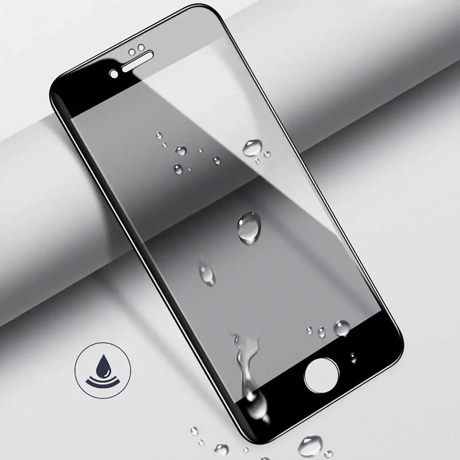 iPhone 6 Gizlilik Camlı Ekran Koruyucu - Davin 5D Privacy