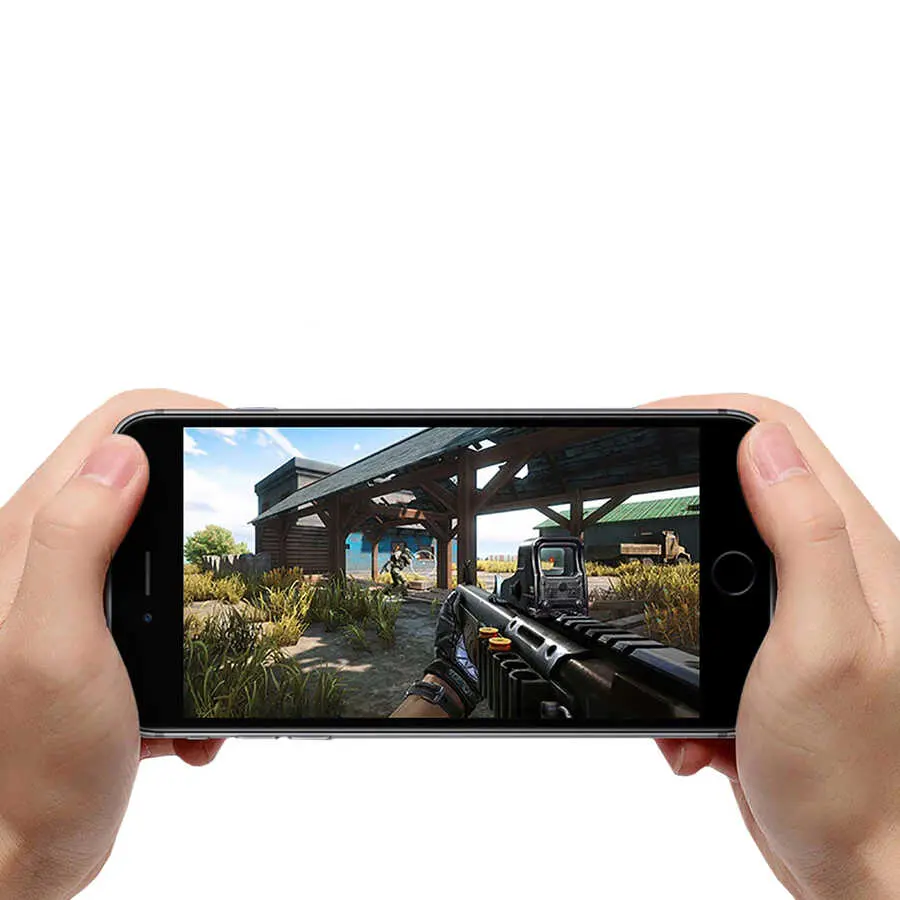 iPhone 6 Plus 5D Privacy Cam Ekran Koruyucu - Davin