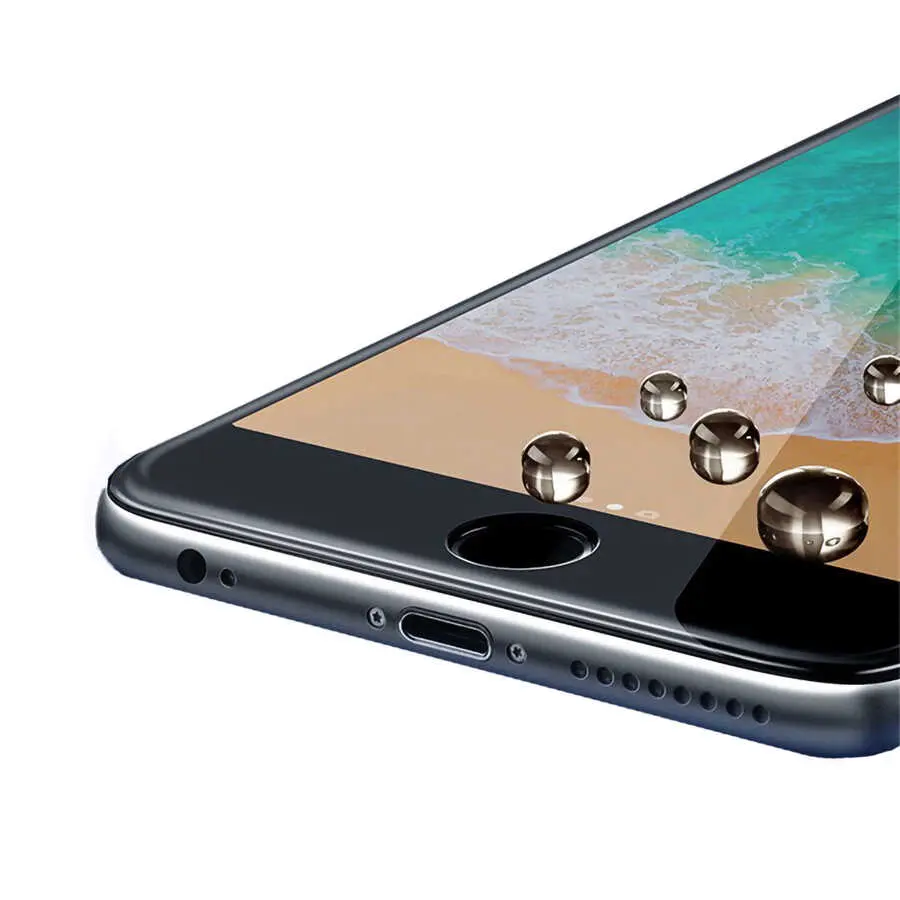 iPhone 7 Tam Kaplama 5D Cam Ekran Koruyucu - Davin