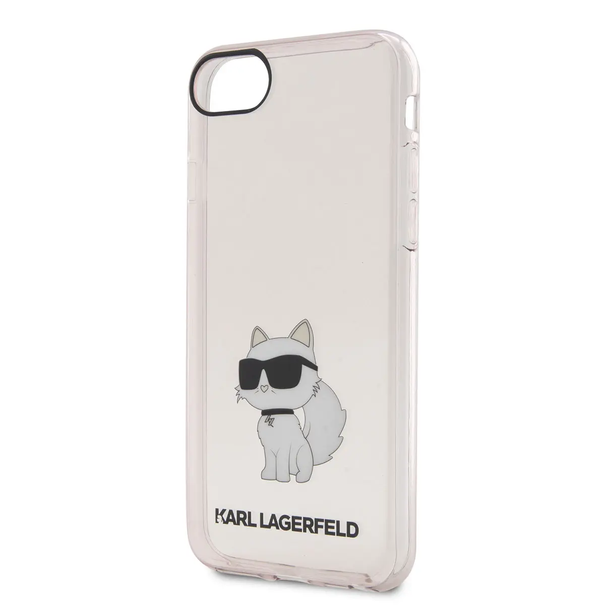 iPhone 7 Şeffaf Kılıf, Choupette Desenli - Karl Lagerfeld