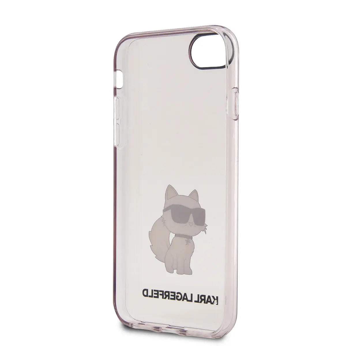 iPhone 7 Şeffaf Kılıf, Choupette Desenli - Karl Lagerfeld