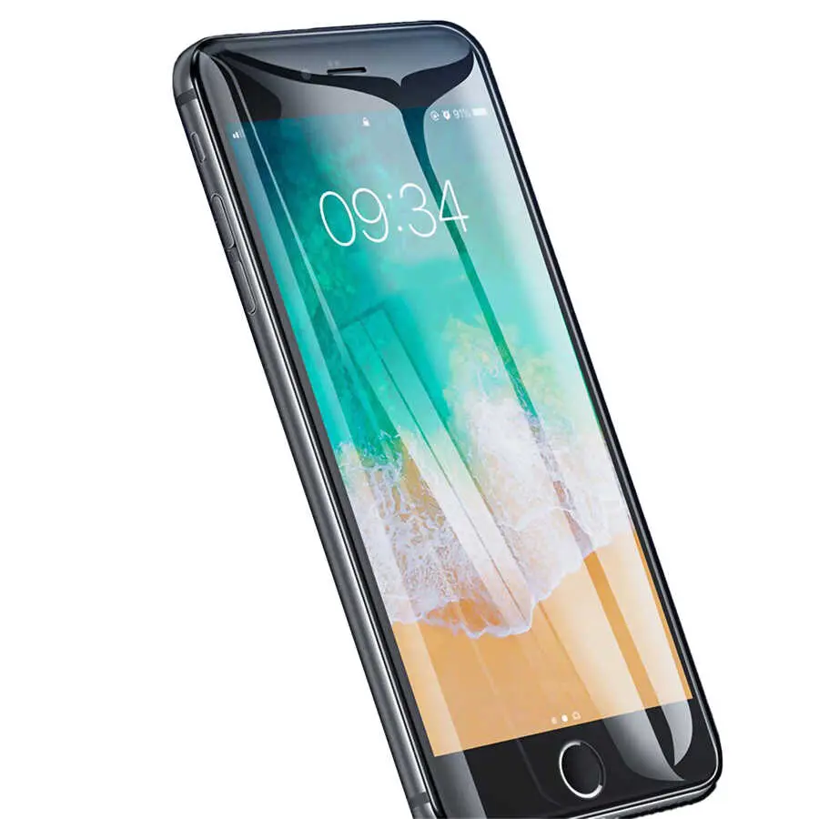 iPhone 7 Plus Seramik Ekran Koruyucu, 3D Kavisli - Davin