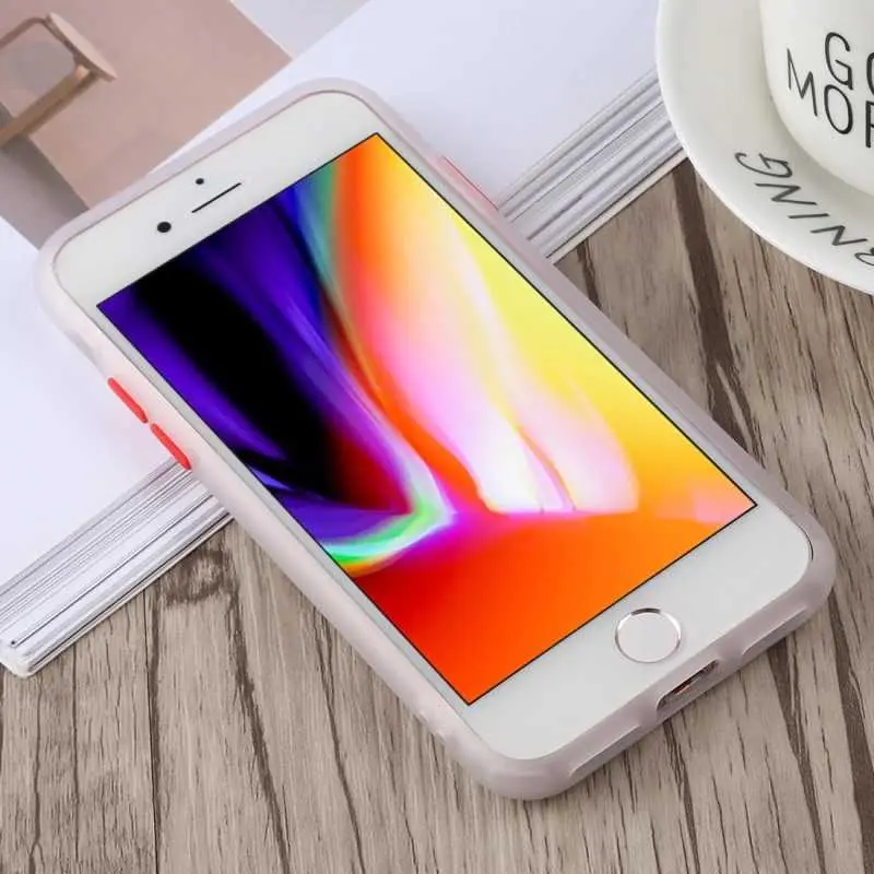 iPhone 8 Mat Yüzeyli Darbe Emici Kılıf - Benks Magic Smooth