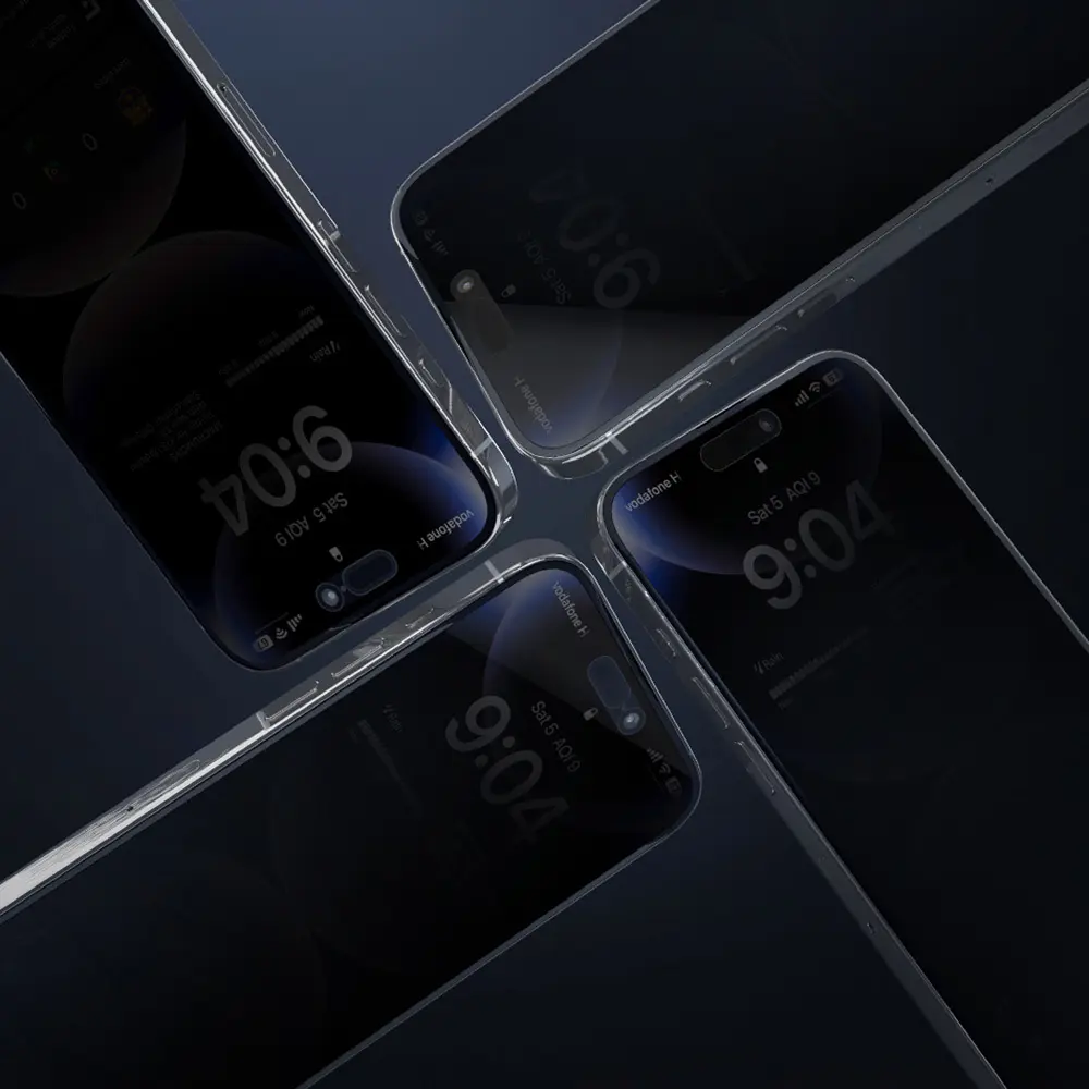iPhone 11 Temperli Cam Ekran Koruyucu, 180° Gizlilik - Wiwu GT-015 10'lu Paket
