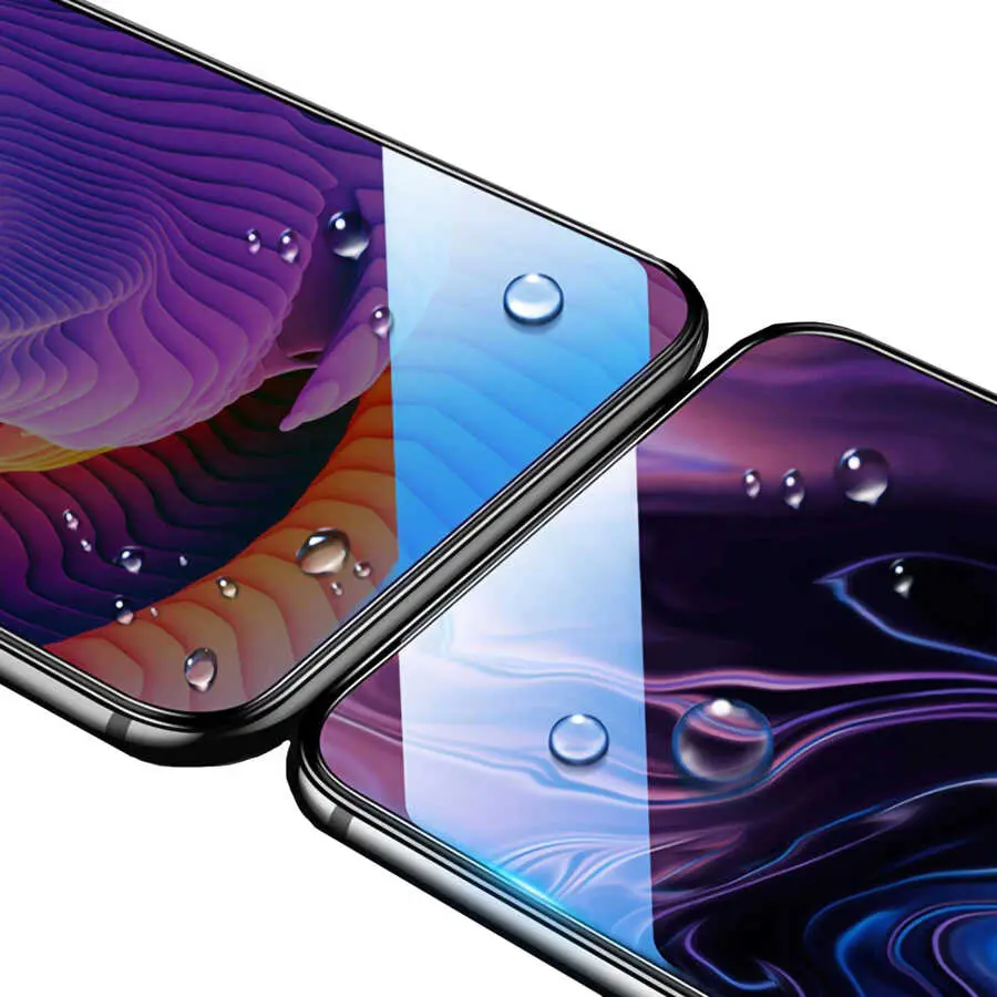 iPhone 11 Tam Kaplama 5D Temperli Cam Ekran Koruyucu - Davin