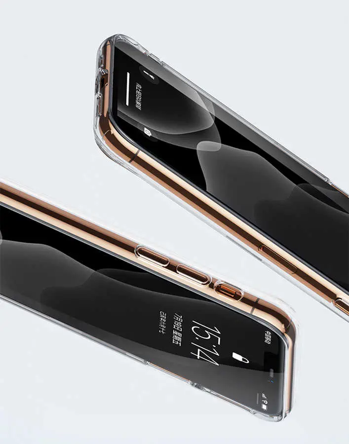 iPhone 11 Şeffaf Cam Arka Kapaklı Kılıf - Benks Magic Crystal Clear Glass