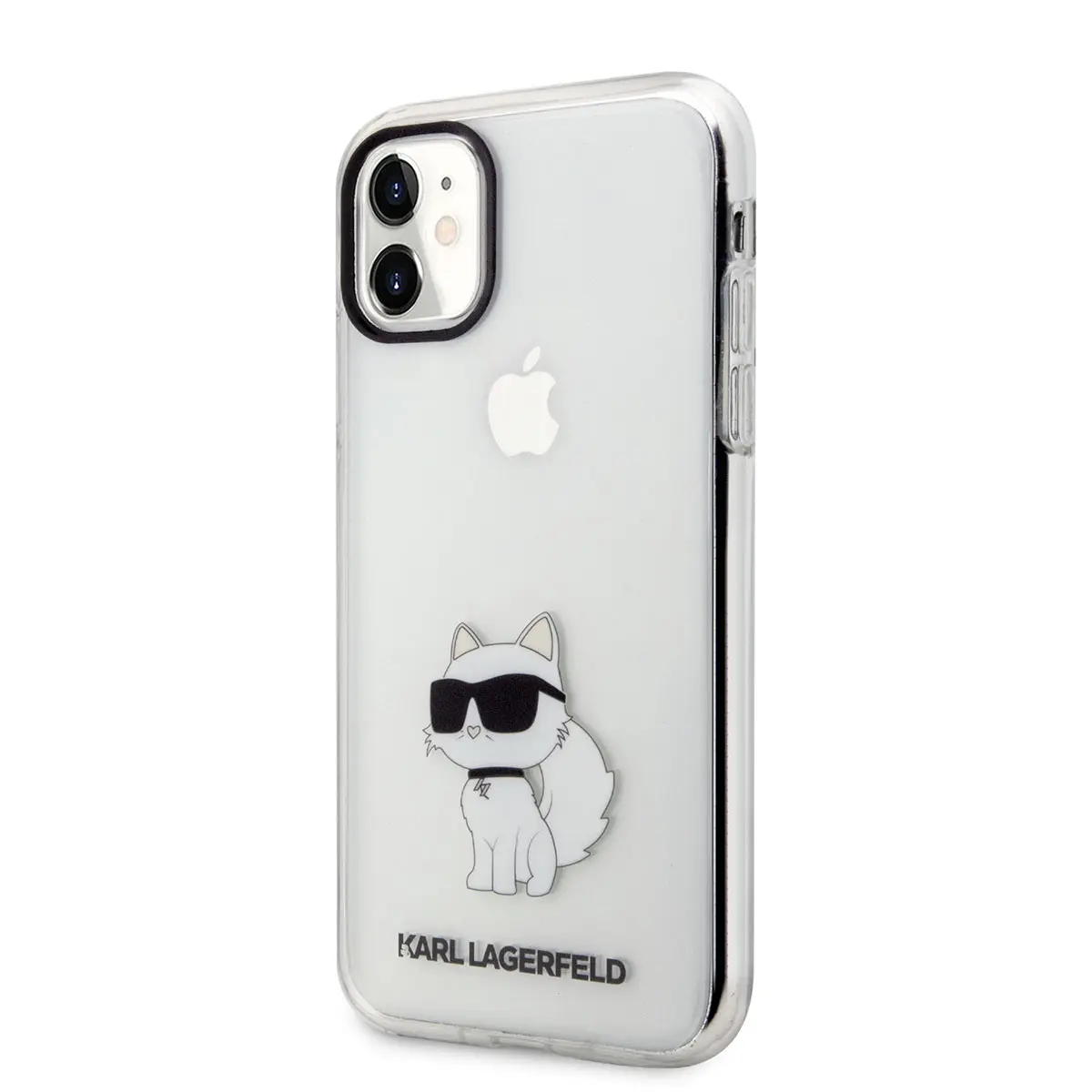 iPhone 11 Şeffaf Choupette Desenli Kılıf - Karl Lagerfeld