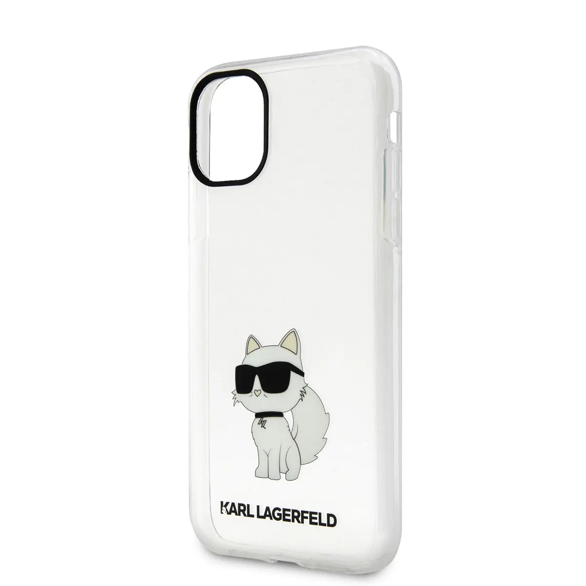 iPhone 11 Şeffaf Choupette Desenli Kılıf - Karl Lagerfeld