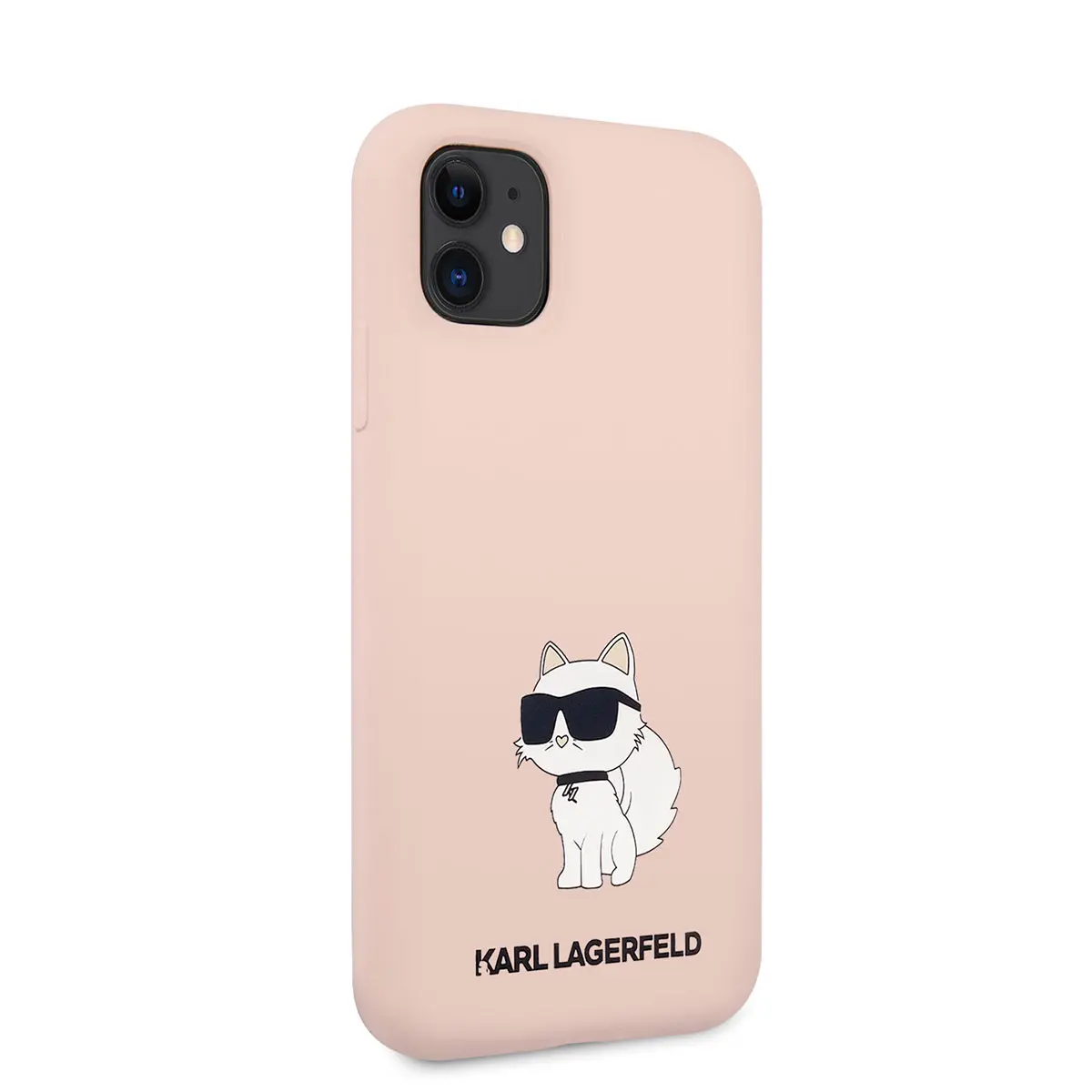 iPhone 11 Silikon Kılıf, Choupette Desenli - Karl Lagerfeld