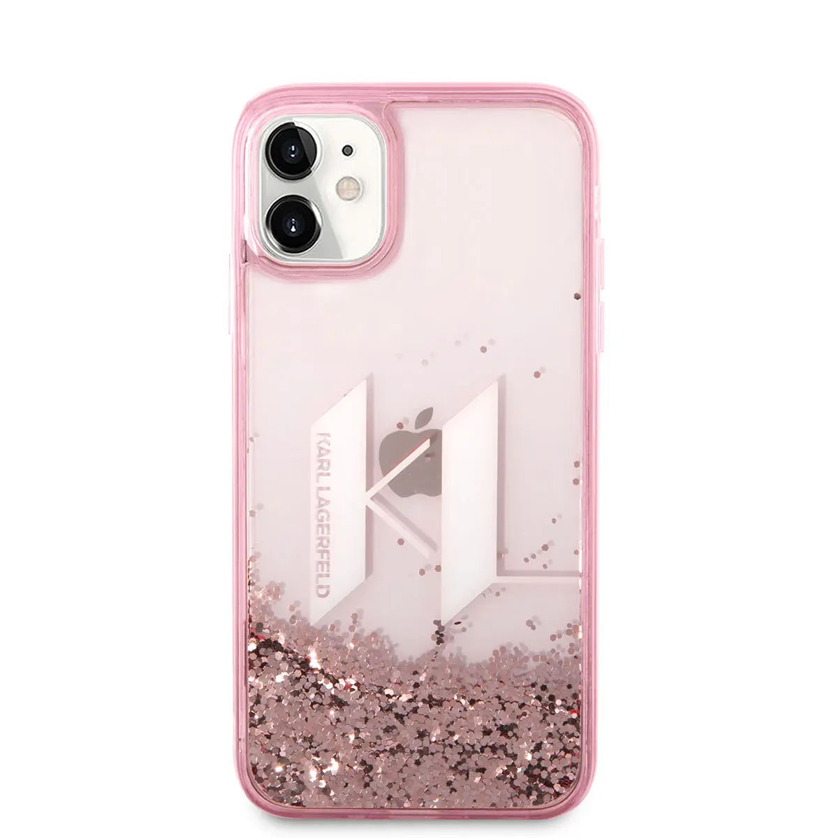 iPhone 11 Sıvılı Simli Kılıf - Karl Lagerfeld