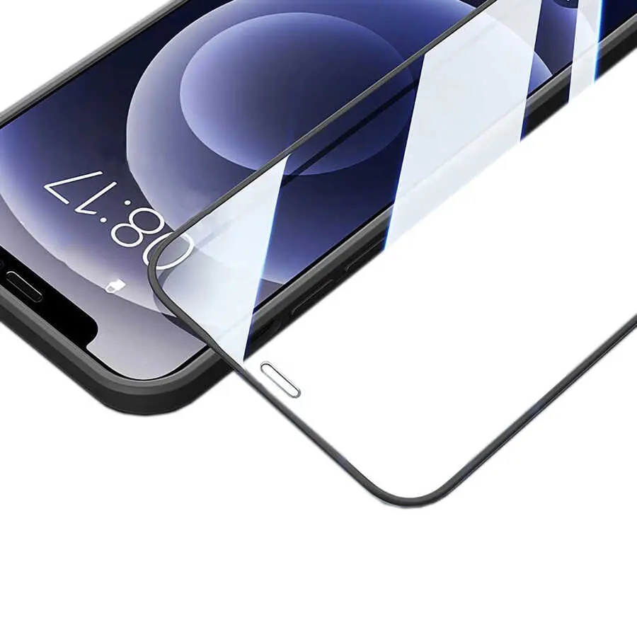 iPhone 11 Pro Max 5D Cam Ekran Koruyucu - Davin