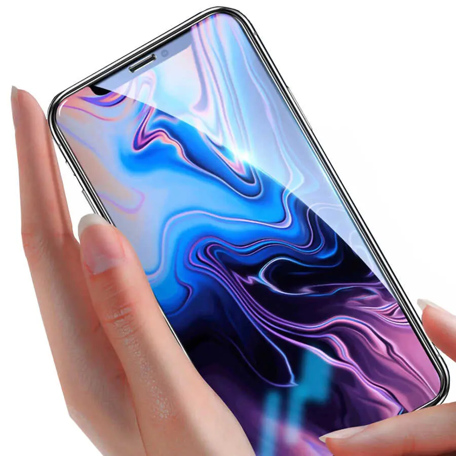iPhone 11 Pro Max Seramik Ekran Koruyucu, 3D Kavisli - Davin