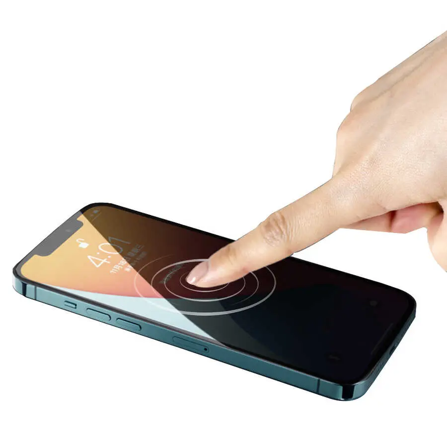 iPhone 11 Pro Max Gizlilik Filtreli HD Ekran Koruyucu - Wiwu iPrivacy