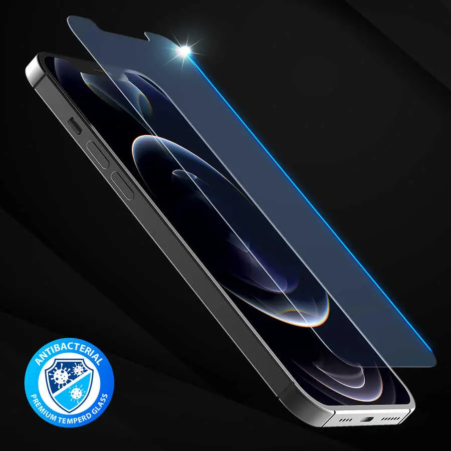 iPhone 12 Temperli Cam Ekran Koruyucu - Araree Subcore