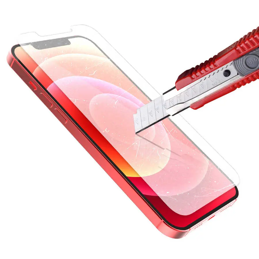 iPhone 12 Temperli Cam Ekran Koruyucu - Araree Subcore