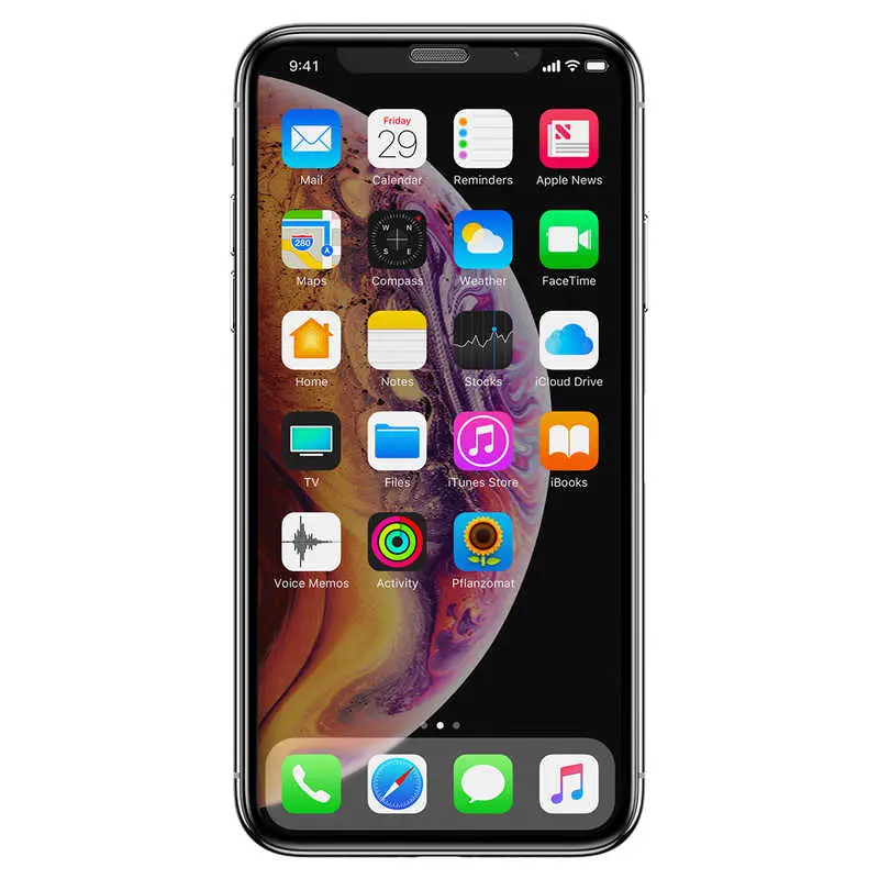 iPhone 12 Gizlilik Ekran Koruyucu, 0.3 mm Tam Kaplamalı - Benks V Pro
