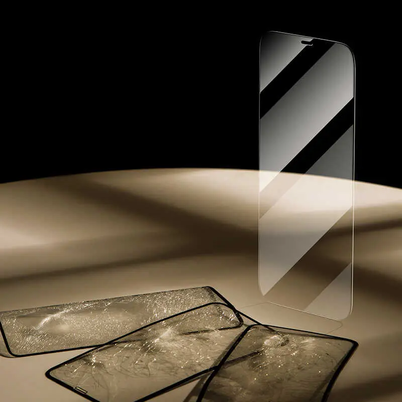 iPhone 12 Temperli Cam Ekran Koruyucu, Tam Kaplamalı - Benks CKR+ Corning